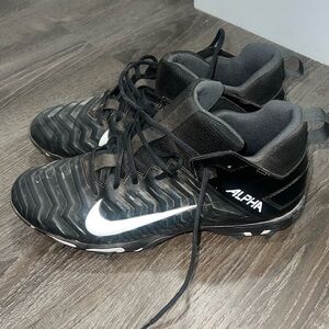 Nike Alpha Football Cleats Size 12W